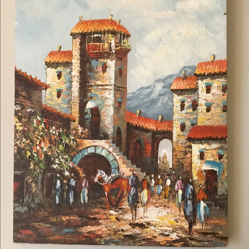 Garber Oil Painting VINTAGE 1930s France 🇫🇷 - Picture 5 of 5